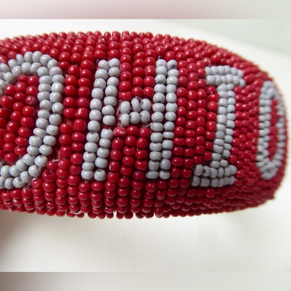 Ohio State University OSU Beaded Headband Hand Beaded NWT Buckeyes main image 8